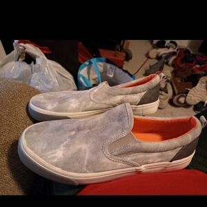 Stylish Gray Slip-On Men’s Shoes